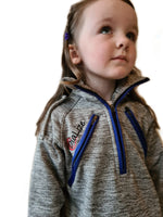 Load image into Gallery viewer, Half Zip Children's Top - Arterior
