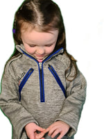 Load image into Gallery viewer, Half Zip Children's Top - Arterior
