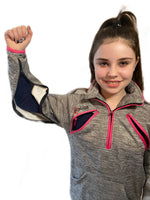 Load image into Gallery viewer, Half Zip Top - Arterior Junior
