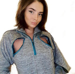 Load image into Gallery viewer, Half Zip Top - Arterior Adult
